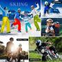 CherryCsy Ski Goggles UV Protection Over Glasses Motorcycle Skiing & Skating & Outdoor Sport for Men Women & Youth 5 PCS