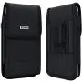 BOMEA Samsung Galaxy S10e S7 S8 Holster, Rugged Cell Phone Belt Case with Belt Clip Holster Pouch for Galaxy S10e S7 S8 (Fits Cellphone with Otterbox Case/Lifeproof Case on) Black
