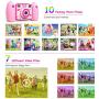 Kids Selfie Camera, AKAMATE 1080P 12MP Kids Digital Camera with 32GB SD Card Children Video Camera Camcorder Toys Gifts for 4-10 Year Old Boys Girls, Build-in 5 Games, Voice Recorder (Pink)