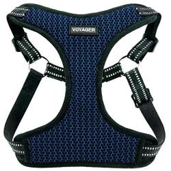 Voyager Step-In Flex Dog Harness - All Weather Mesh, Step In Adjustable Harness for Small and Medium Dogs by Best Pet Supplies