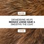 Wahl Double-sided Shedding Blade for pet dog or cat hair or fur by The Brand Used By Professionals.  #858408,Orange/White