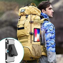 LOVPHONE Phone Belt Clip, Universal Holder Quick Mount for Cell Phones & Cases, iPhone 11/11 Pro/ 11 Pro Max/XR/Xs Max/X/XS/ 8/8 Plus/ 7/7 Plus/ 6s/ 6 Plus, Android Smartphones