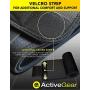 ActiveGear Waist Trimmer Belt Slim Body Sweat Wrap for Stomach and Back Lumbar Support