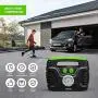 Prow Portable Air Compressor Tire Inflator AC/DC Electric Pump for Car – DC 12V, Home – AC 110V, Upscale, with Analog Pressure gauge, Air pump for Car Tires, Motorcycle, Bike, Basketball and More.