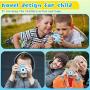 Seckton Upgrade Kids Selfie Camera, Best Birthday Gifts for Boys Age 3-9, HD Digital Video Cameras for Toddler, Portable Toy for 3 4 5 6 7 8 Year Old Boy with 32GB SD Card-Blue