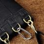 NKns Fanny Pack Mens Backpack Leather Mens Mobile Phone Camera Outdoor Small Pocket Shoulder Messenger Bag Crossbody Bag