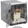 MidWest Dog Crate Cover, Privacy Dog Crate Cover Fits MidWest Dog Crates, Machine Wash & Dry MidWest Dog Crate Cover, Privacy Dog Crate Cover Fits MidWest Dog Crates, Machine Wash & Dry