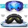 COPOZZ Ski Goggles, G1 OTG Snowboard Snow Goggles for Men Women Youth, Interchangeable Double Layer Anti Fog UV Protection Lens, Polarized Goggles Available COPOZZ Ski Goggles, G1 OTG Snowboard Snow Goggles for Men Women Youth, Interchangeable Double Layer Anti Fog UV Protection Lens, Polarized Goggles Available