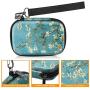 Fintie Carrying Case Compatible with HP Sprocket Photo Printer - Hard EVA Shockproof Storage Portable Travel Bag w/Inner Pocket, Removable Strap and Metal Hook (Blossom)