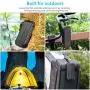 Xiyihoo Solar Charger 26800mAh, Solar Power Bank Portable Solar Panel Charger with 18 LEDs Flashlight 3 Output Ports Waterproof External Backup Battery for Outdoor Camping Hiking iOS Android (Black)