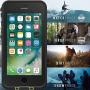 Lifeproof FRē Series Waterproof Case for Iphone 8 & 7 - Retail Packaging - Night Lite (Black/Lime)