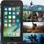 Lifeproof FRē Series Waterproof Case for Iphone 8 & 7 - Retail Packaging - Night Lite (Black/Lime)