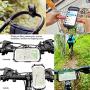 Agoz Phone Bike Mount Holder, Bicycle Motorcycle Stroller Handlebar Compatible Apple iPhone 11, 11 Pro, 11 Pro MAX, XS XR X, iPhone 8 Plus, iPhone 8, iPhone 7 Plus, iPhone 7, 6S Plus, 6S, 6, 5S, 5,SE