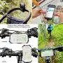 Bike Mount Phone Holder Bicycle Motorcycle Stroller ATV MTB Golf Cart Handlebar For Samsung Galaxy S10 Plus, S10e, S9 Plus, S9, Note 10, Note 9, Note 8, S8, S8 Plus, S7, J7 Sky PRO, J3, A10e, A20, A50