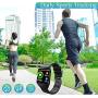 Janker Smart Watch for Android Phones and iOS Phones, Fitness Trackers Watch for Men Women, Activity Tracker with HR Sleep Monitor,Light and Thin IP67 Waterproof 1.34" Color Screen Smartwatch.
