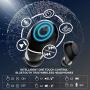 MOTOROLA VerveBuds 100 True Wireless Earbuds | Comfortable Bluetooth Earbuds With Passive Noise Cancella |One Touch Control Bluetooth 5.0 Earphones |Multi-Size Super Lightweight Wireless Earbuds|Black