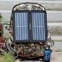 ECEEN Solar Charger Panel with 10W High Efficiency Sunpower Cells & Smart USB Output for Smart Mobile Phone Tablets Device Power Supply Waterproof Portable Foldable Travel Camping Outdoor Activities