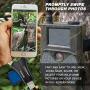 MOSPRO Trail Camera Viewer for iPhone iPad Mac & Android, SD & Micro SD Memory Card Reader to View Photos and Videos from Any Wildlife Scouting Game Cam on Smartphone for Deer Hunter Black