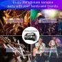 Bluetooth Speakers, 30W Portable Bluetooth Boombox with Subwoofer, FM Radio, RGB Colorful Lights, EQ, Stereo Sound, Booming Bass, 10H Playtime Wireless Outdoor Speaker for Home, Party, Camping, Travel Bluetooth Speakers, 30W Portable Bluetooth Boombox with Subwoofer, FM Radio, RGB Colorful Lights, EQ, Stereo Sound, Booming Bass, 10H Playtime Wireless Outdoor Speaker for Home, Party, Camping, Travel