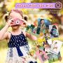 Seckton Upgrade Kids Selfie Camera, Best Birthday Gifts for Girls Age 3-9, HD Digital Video Cameras for Toddler, Portable Toy for 3 4 5 6 7 8 Year Old Girl with 32GB SD Card-Pink