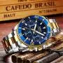 Mens Watches Chronograph Stainless Steel Waterproof Date Analog Quartz Fashion Business Wrist Watches for Men Mens Watches Chronograph Stainless Steel Waterproof Date Analog Quartz Fashion Business Wrist Watches for Men