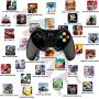 Mobile Game Controller,ZUOXI Wireless 4.0 Bluetooth Gamepad with Joystick, Multimedia Game Controller Compatible with iOS Android Mobile Phone PC Android TV Box Without Rooting (Black)