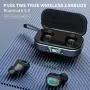 Elrigs Bluetooth 5.0 True Wireless Earbuds with Charging Case for iPhone Android, 28H Playtime, IPX5 Waterproof, TWS Stereo Headphones with mic, in-Ear Earphones Headset with LED Display… Elrigs Bluetooth 5.0 True Wireless Earbuds with Charging Case for iPhone Android, 28H Playtime, IPX5 Waterproof, TWS Stereo Headphones with mic, in-Ear Earphones Headset with LED Display…