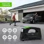 Prow electric Air Compressor Tire Inflator AC/DC Portable for Car – DC 12V, Home – AC 110V, Upscale, with Digital Pressure gauge, Air pump for Car Tires, Motorcycle, Bike, Basketball and More