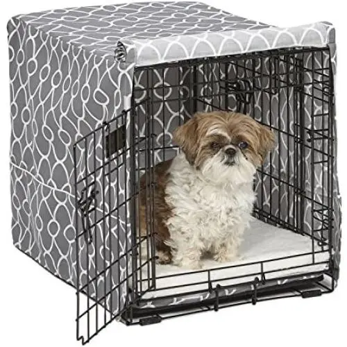 MidWest Dog Crate Cover, Privacy Dog Crate Cover Fits MidWest Dog Crates, Machine Wash & Dry MidWest Dog Crate Cover, Privacy Dog Crate Cover Fits MidWest Dog Crates, Machine Wash & Dry