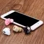 Mini Invisible Bluetooth Earbud,V4.1 Stereo Wireless Bluetooth Earphone with Built-in Mic,Sports Noise Cancelling in-Ear Headphone for iPhone Samsung and Other Android Phones (Black)