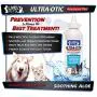 Lively Pets Dog Ear Cleaner and Ear Infection Treatment - Stops Ear Mites, Yeast & Fungal Infections - Broad Spectrum Veterinary Formula
