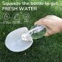 LumoLeaf Water Bottle for Dogs, Portable Dog Water Bottle, 20 Oz Pet Travel Water Bottle