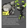 XYZ Boat Supplies Cell Phone Mount/Holder for Motorcycle/Bike Handlebars/Boat, iPhone, Samsung, Smart Phone, (Black)
