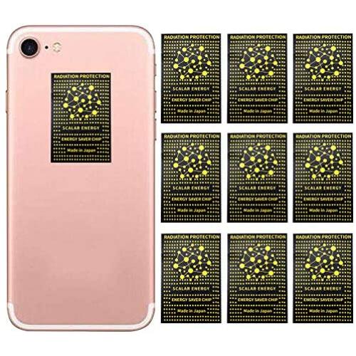 10 Pack - Anti EMF Radiation Protection Shield Sticker, Radiation Neutralizer Shield Blocker, EMF Radiation Protection Device for Cell Phone, Laptop and All Electronic Devices-EMF Protection Products