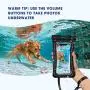 Mpow 084 Waterproof Phone Pouch Floating, IPX8 Universal Waterproof Case Underwater Dry Bag Compatible iPhone 11 Pro Max/XS Max/XR/X/8P/7P Galaxy S10/S9 Note 10/9 Google Pixel Up To 6.5" (Black+Black) Mpow 084 Waterproof Phone Pouch Floating, IPX8 Universal Waterproof Case Underwater Dry Bag Compatible iPhone 11 Pro Max/XS Max/XR/X/8P/7P Galaxy S10/S9 Note 10/9 Google Pixel Up To 6.5" (Black+Black)