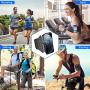 Running Phone Holder VUP IPhone Armband Detachable 360 Rotatable Arm Bands for Cell Phone Fit Any 4-6.5" Phones iPhone Xs Max XR X 8 7 6 6S Plus Samsung Galaxy S9+ S9 S8 S7 S6 Edge Note 8 Google Pixel