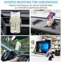 Wireless Car Charger Mount,Windshield Dash Air Vent Phone Holder Compatible iPhone 11/11 Pro/11 Pro Max/Xs MAX/XS/XR/X/8/8+,Samsung S10/S10+/S9/S9+/S8/S8+