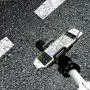 Bike Mount,ihens5 Bike Phone Mount Motorcycle Baby Carriage Bicycle Mic Stand Cell Phone Holder Cradle with Rubber Strap 360 Degree Rotate for iPhone X 7 6s Plus 5s 5SE Sony Samsung (Black)