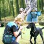 PetAmi Dog Treat Pouch | Dog Training Pouch Bag with Waist Shoulder Strap, Poop Bag Dispenser and Collapsible Bowl | Treat Training Bag for Treats, Kibbles, Pet Toys | 3 Ways to Wear