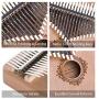 Kalimba Thumb Piano 17 Keys with Tuning Hammer and Study Instruction,Portable Mbira Sanza Finger Piano, Musical Intruments Gifts for Kids Adults Beginners