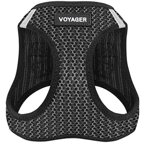 Voyager Step-in Air Dog Harness - All Weather Mesh, Step in Vest Harness for Small and Medium Dogs by Best Pet Supplies