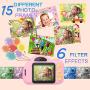 Toys for 3-6 Year Old Girls Kids Camera for Children Mini Camcorder with 1080P and 2.0 Inch IPS Screen for Preschool Todder Birthday Present(16GB TF Card Included) (Renewed)