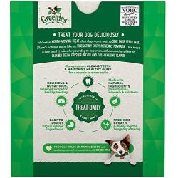 Greenies Original Regular Natural Dental Dog Treats (25 - 50lb. dogs)