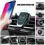 Wireless Car Charger, Veidoo 10W Qi-Certified Gravity Wireless Fast Charge Car Mount Air Vent Phone Holder Compatible with Mobile Phone S7 edge/S8/S10/S9+/Note 9 & Enable Qi Device Wireless Car Charger, Veidoo 10W Qi-Certified Gravity Wireless Fast Charge Car Mount Air Vent Phone Holder Compatible with Mobile Phone S7 edge/S8/S10/S9+/Note 9 & Enable Qi Device