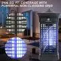 Homesuit Bug Zapper 15W for Outdoor and Indoor ,High Powered 4000V Electric Mosquito Zappers Killer , Waterproof Insect Fly Trap Outdoor ,Electronic Light Bulb Lamp for Home Backyard Patio