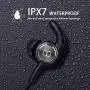 Wireless Headphones,Bluetooth Headphones Bluetooth 5.0, IPX5 Waterproof Built-in Mic 1000min Playtime,Bass Hi-Fi Stereo, Magnetic Connection, for Sports Running