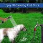 YOO.MEE Quick Connect Pets Shower Spray Suitable for In-Door and Out-Door Bath Showering, Attached on either Shower Arm or Garden Taps for much Portable and Convenient