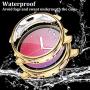 ZAROTO Compatible for Samsung Active 2 Screen Protector, 3 Pack Full Cover for Galaxy Watch Active 2 Accessories 40mm, Soft Thin Active 2 Watch Band TPU Anti-Scratch case (Black+Rose Pink+Gold)