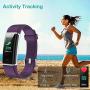 Willful Fitness Tracker IP68 Swimming Waterproof, Heart Rate Monitor Fitness Watch Sport Digital Watch with Color Screen Step Counter Sleep Tracker Call SMS SNS Notice, Smart Watch for Men Women Kids