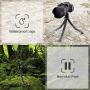 Zeadio Flexible Camera Tripod Kits, with Metal Ball Head Mount and Adapter for Camera,Camcorder, DSLR, Gopro Action Cameras etc